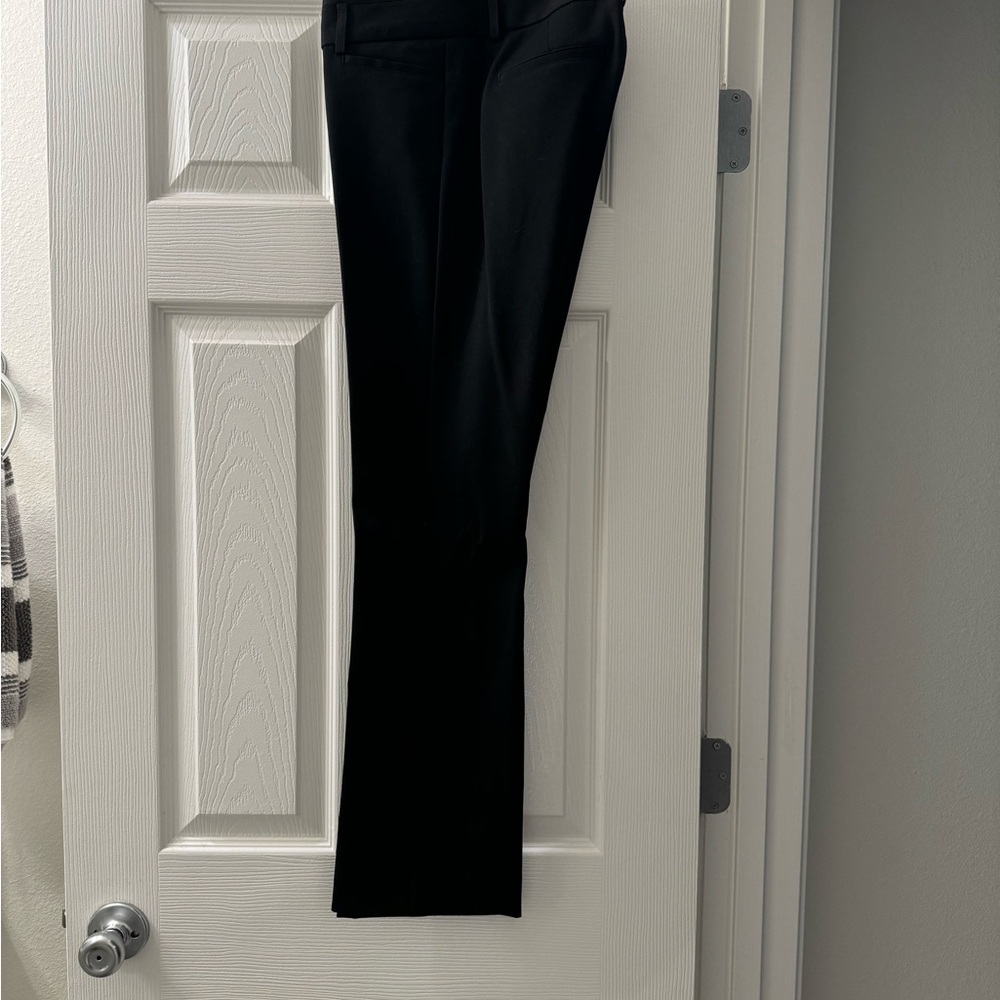 Express Columnist Boot Cut Black Suit Pants
